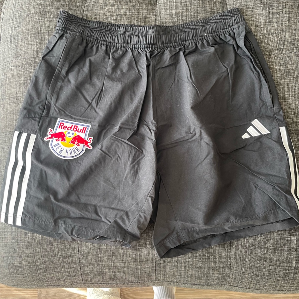 Adidas x NY Red Bulls Black Shorts